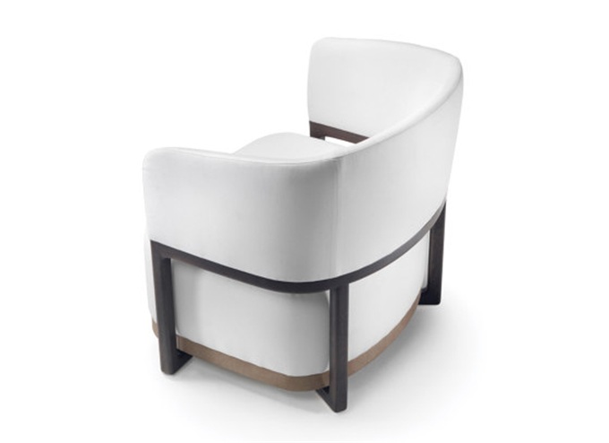 會所新中式休閑實木洽談沙發椅