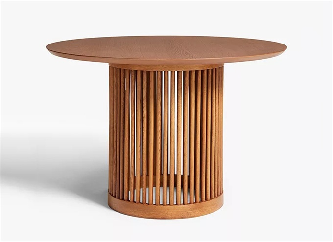 新中式會(huì)所田園風(fēng)格實(shí)木桌子家具