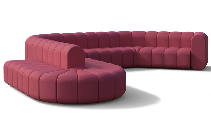 酒吧KTV現代極簡異性沙發