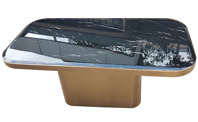 高端酒吧輕奢風大理石酒吧桌