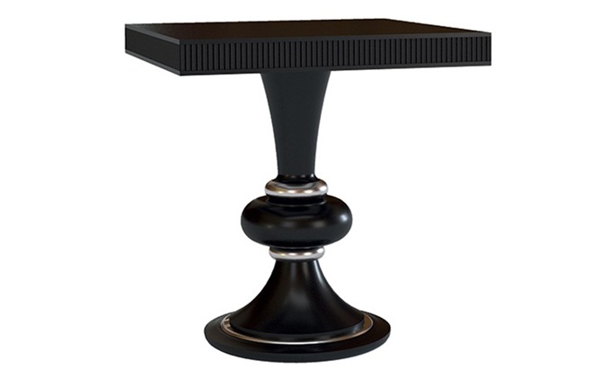 美式酒吧復(fù)古懷舊風(fēng)格黑色實木酒吧桌