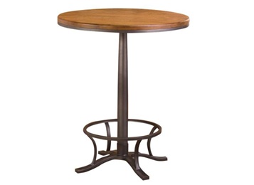 復(fù)古簡約音樂酒吧實(shí)木鐵藝高吧臺