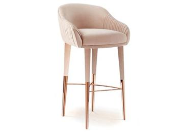 現(xiàn)代歐美風酒吧輕奢休閑吧椅