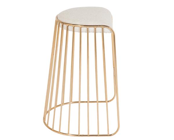 現(xiàn)代時尚酒吧不銹鋼高腳椅家具