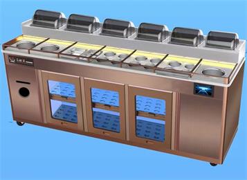 烤肉自助智能多功能調(diào)料臺_火鍋醬料臺