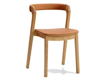 美式鄉(xiāng)村實木咖啡廳簡約靠背椅子