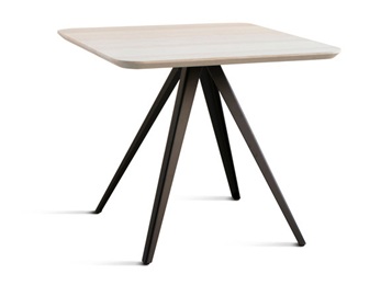 咖啡店北歐風(fēng)極簡時尚實木桌子