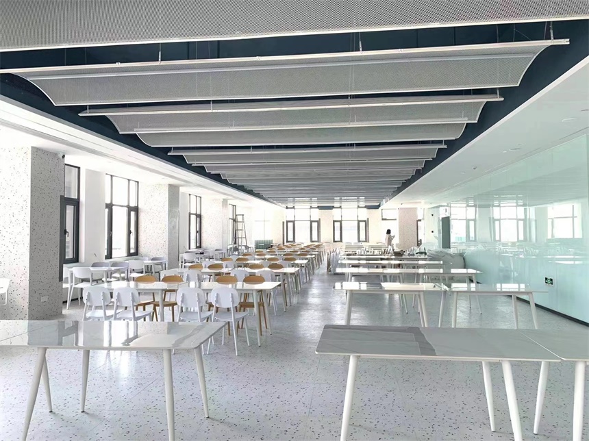 單位員工餐廳高檔食堂桌椅