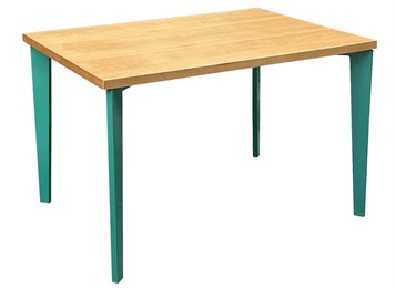 學(xué)校學(xué)生職工食堂4人位實(shí)木餐桌