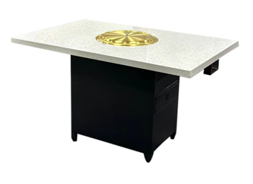 自助烤肉餐廳炭火烤肉下排風無煙烤肉桌