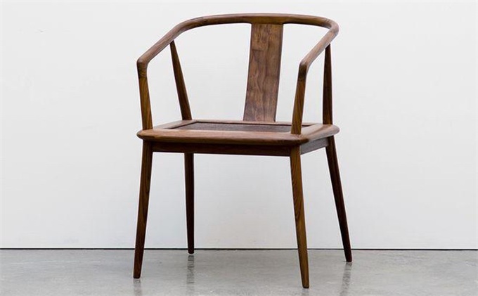 日式西餐廳簡(jiǎn)約新中式純實(shí)木餐椅