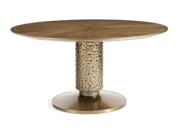 西餐廳美式經典實木創意鋼腳餐桌