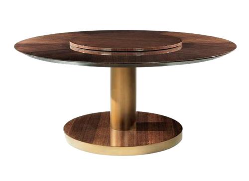 后現(xiàn)代餐桌 新中式全實木餐桌