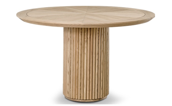 農家菜中餐廳簡約實木圓桌子