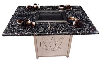 采購綠色環(huán)保自助餐火鍋燒烤桌注意什么？