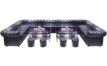 蘇州酒吧轉(zhuǎn)角沙發(fā)訂做--海德利家具