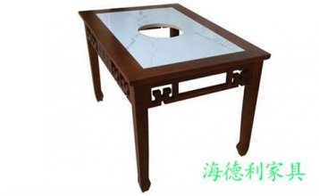 湖州批發自助電磁爐小火鍋桌直銷廠家--海德利家具