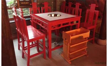 三亞訂制火鍋店電磁爐桌哪家好--海德利家具