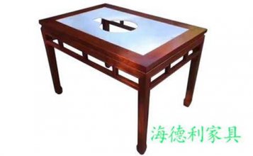 泰安訂做電磁爐自助火鍋桌廠家  --海德利家具