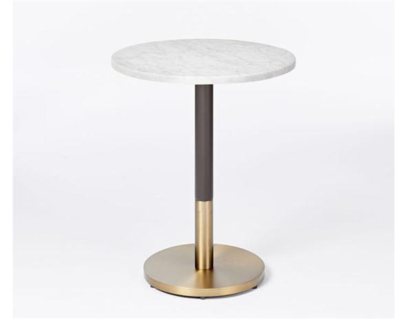 現(xiàn)代風格酒吧輕奢不銹鋼酒吧桌