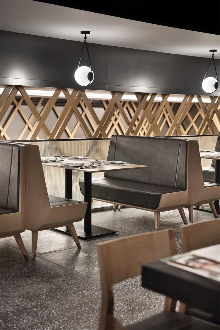 日式鐵板燒自助餐廳設(shè)計(jì)效果圖