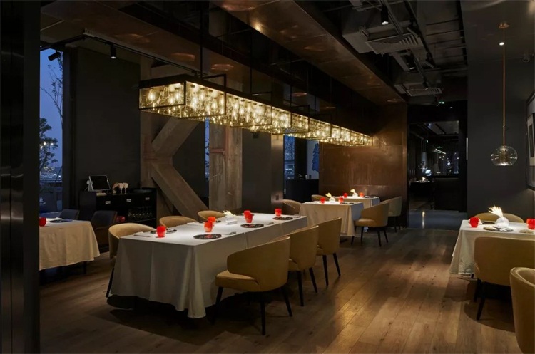 牛扒店空間設計效果圖