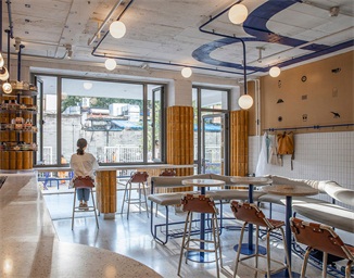 北京大小咖啡(北鑼鼓巷店)空間設(shè)計