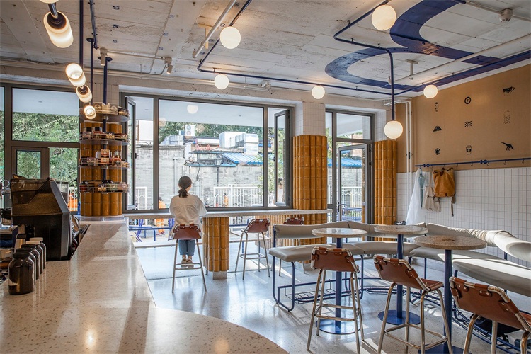 咖啡廳空間設計效果圖