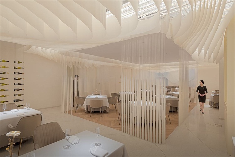 法餐廳空間設(shè)計(jì)效果圖