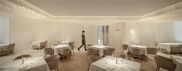 法餐廳空間設(shè)計(jì)效果圖