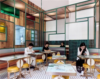 上海來福士華心糖水鋪空間設(shè)計