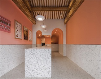 海小姐玫瑰餅店空間設(shè)計