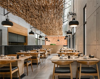 泰國芭堤雅Grillicious日式燒烤餐廳空間設(shè)計