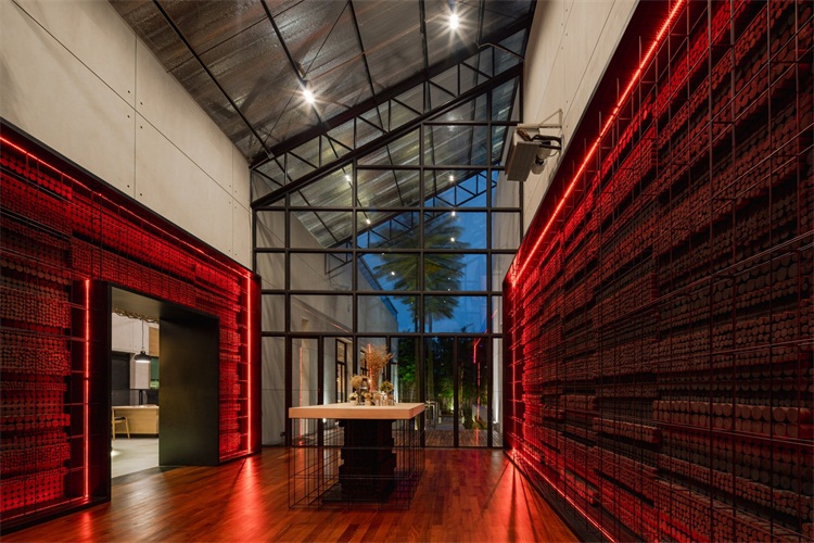 燒烤餐廳空間設(shè)計效果圖