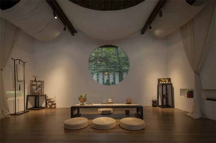 茶社空間設計效果圖