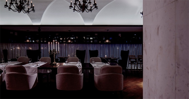 法餐廳空間設計效果圖