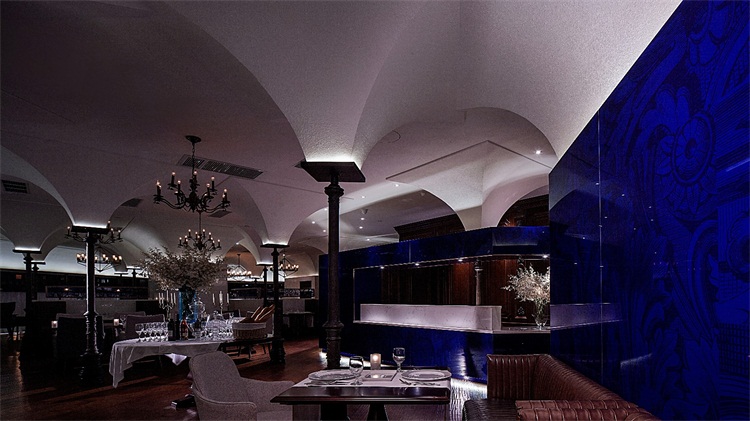 法餐廳空間設計效果圖