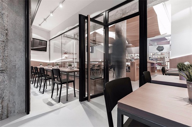 咖啡廳空間設(shè)計效果圖