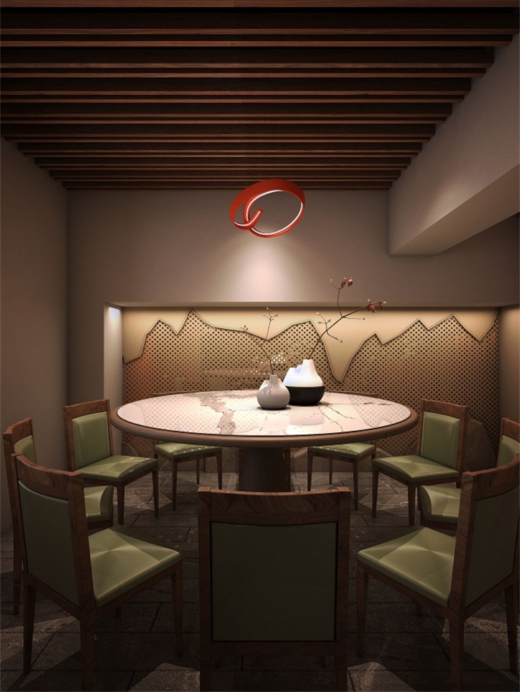 龍蝦餐廳空間設計效果圖