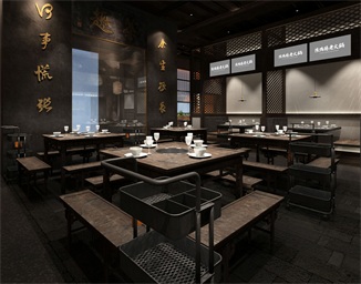 陳鴨腸老火鍋空間設計