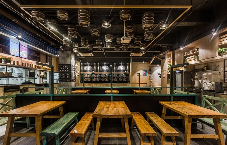 燒烤店空間設計