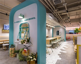 特色餐廳——叁肆吾骨湯土豆粉餐廳空間設計