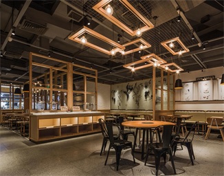 特色餐廳——深湖記深圳來福士廣場店空間設計