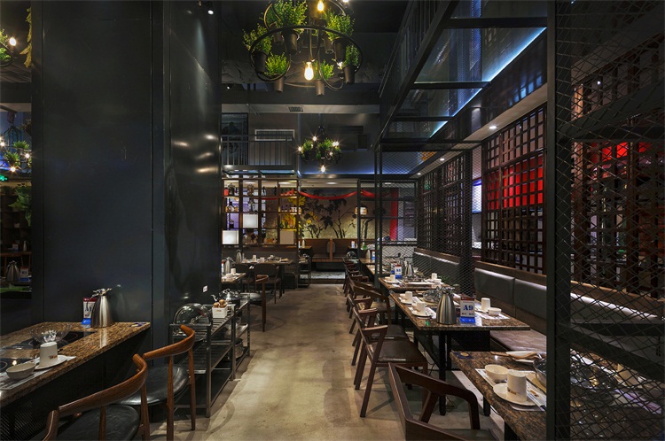 餐廳空間設計效果圖