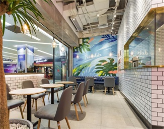 休閑餐廳——Poke-doke深圳福田店餐飲商業空間設計