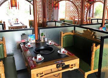 川西壩子火鍋店桌椅定做