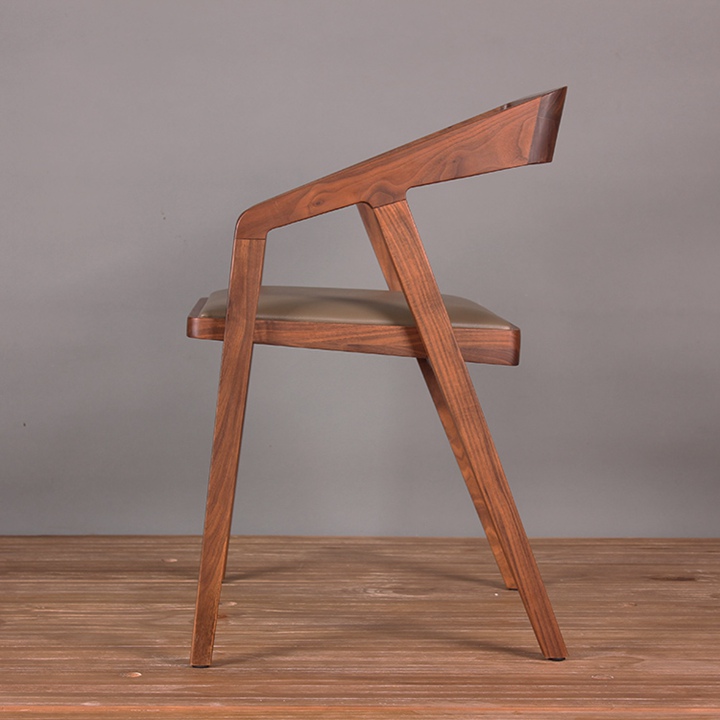 北歐實(shí)木椅