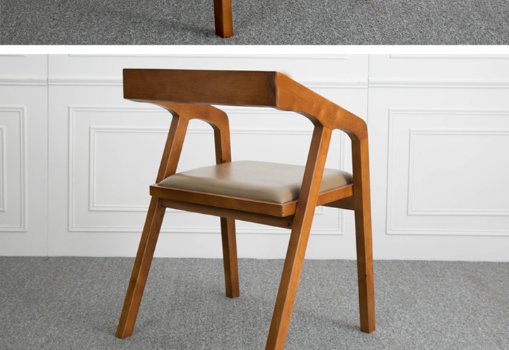 北歐實(shí)木椅