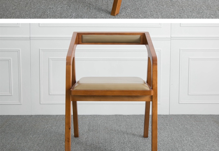 北歐實(shí)木椅