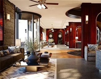 胡同里的民國風酒店空間設計